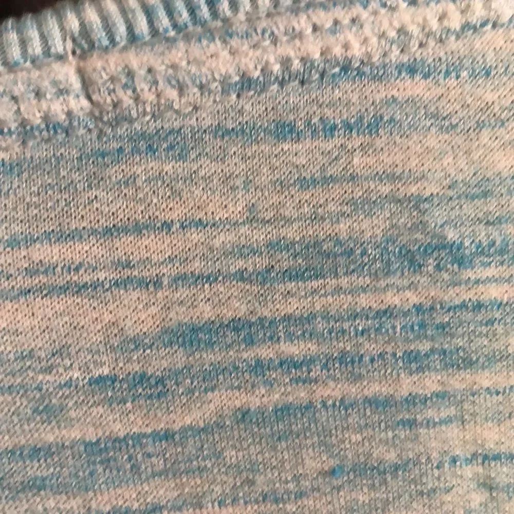 Champion lightweight heather blue sweater sweatshirt M